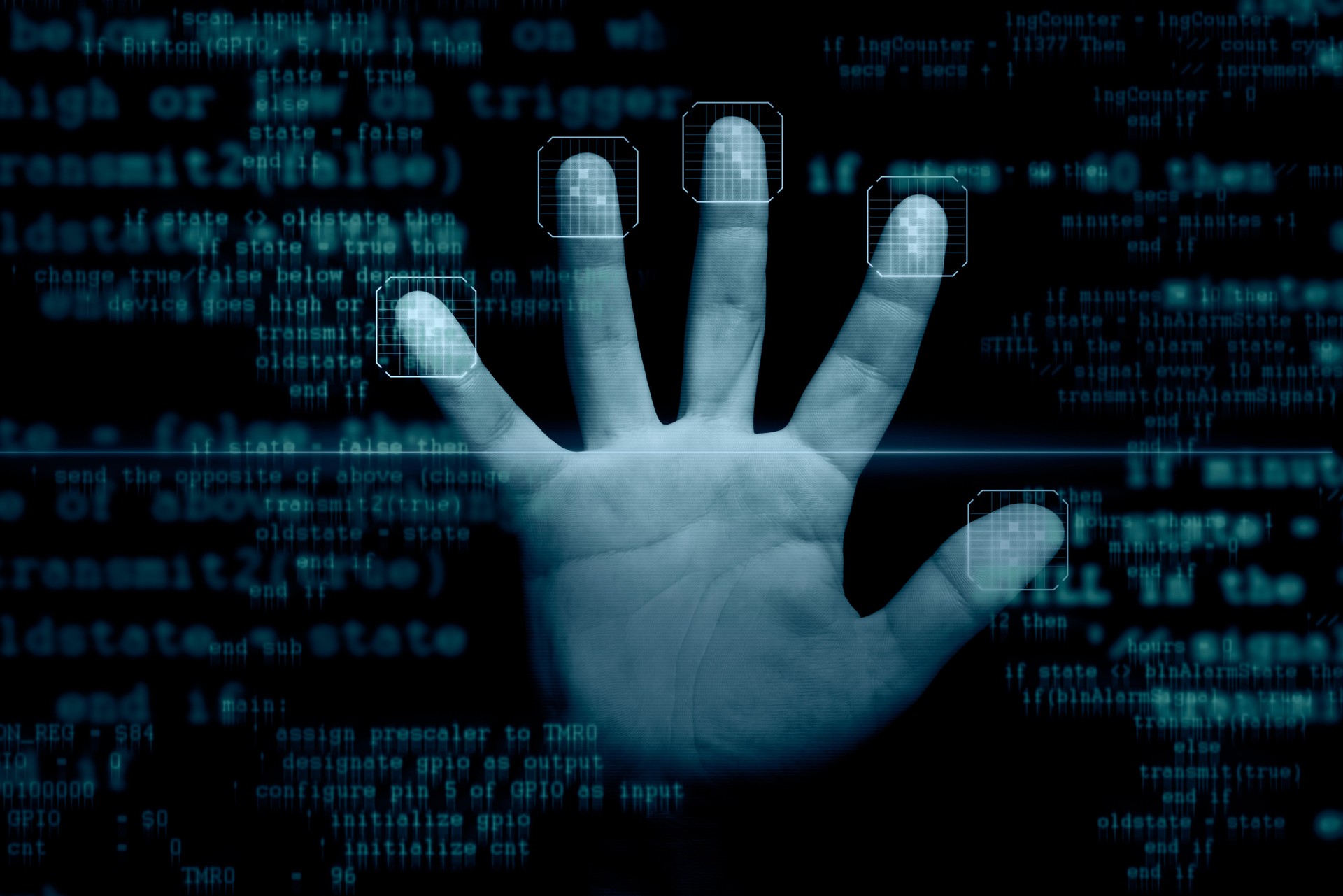 Fingerprints scanner Fingerprints scanner